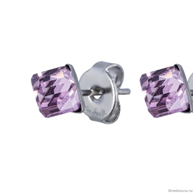 Пусеты Fiore Luna,  Pink, SWE2127/1 P S Пусеты Fiore Luna,  Pink, SWE2127/1 P S